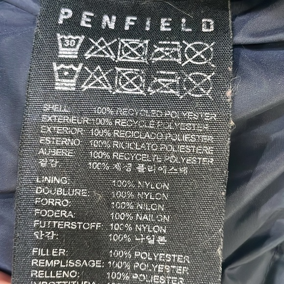 Penfield Melrose Jacket Women's Black Puffer Jacket size med - Picture 9 of 11